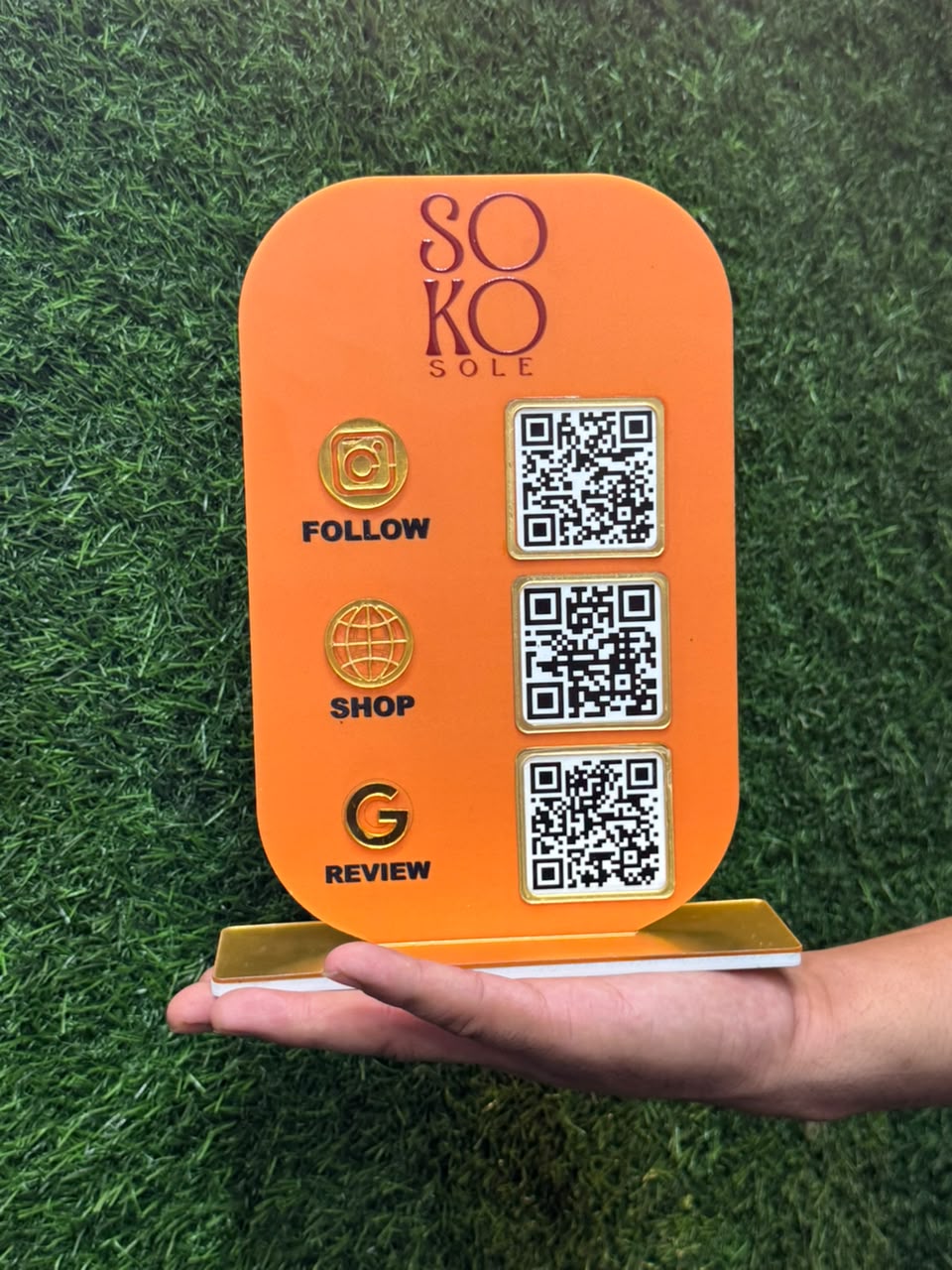 QR Standee Client Work